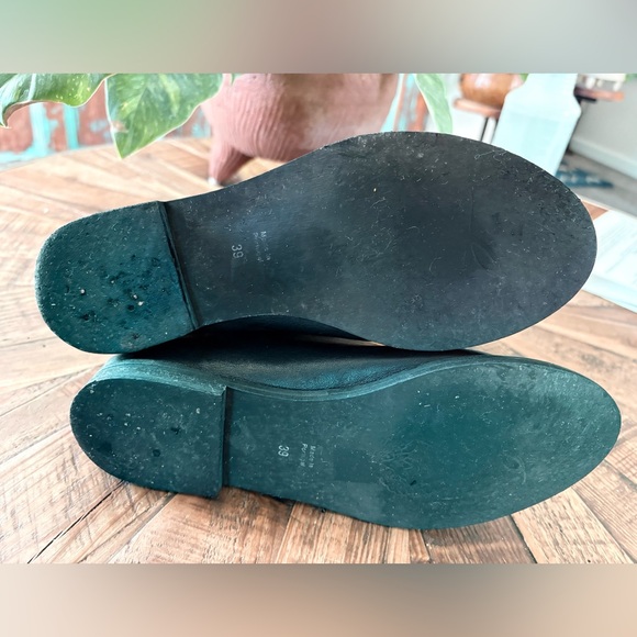 Free People Ridge Runner Black Leather Ankle sandal Boots 39 - Picture 4 of 5